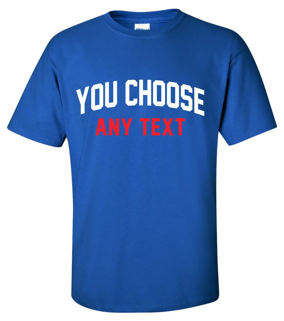 Custom T-Shirts Sports Team With Your Text And Number Available in Sizes S to 5XL