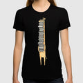 Book Lover Summer Casual T-Shirt Black