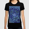 Turtles Summer Casual T-Shirt Black